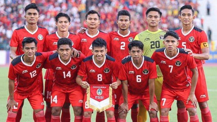 Timnas final qualifiers selebrasi rcti postponed outbreak maulana eggy vikri melaju myanmar u23 pemain kedua kiri gawang melakukan usai gol