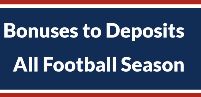 Sign football bonus deposit time bonuses promotional offer limited only so